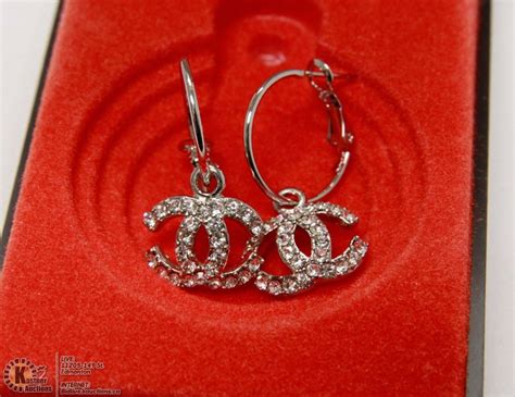 chanel earrings replica amazon uk|cheap knock off Chanel jewelry.